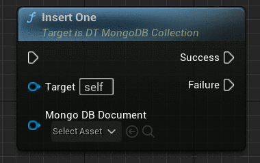 [Unreal Engine MongoDB Client plug-in description] DTMongoDB MongoDB database connection plug-in, UE blueprint can operate MongoDB database addition, deletion, modification and query.