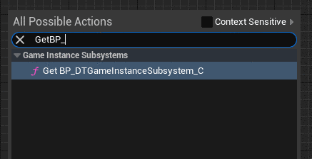 Blueprint Subsystem Plugin Description