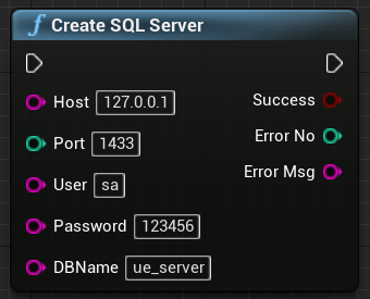 【虚幻引擎】UE4/5使用蓝图连接 Microsoft SQL Server 数据库操作 | DTSQLServer插件使用说明